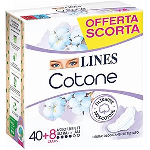 Lines cotone n/ultra anat 16 pz
