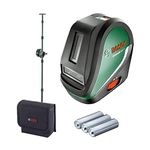 Asta telescopica per livella laser