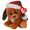 Peluche babbo natale