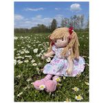 Bambola ballerina di stoffa