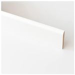 Battiscopa bianco MDF