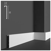 Battiscopa passacavi