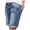 Bermuda jeans donna al ginocchio