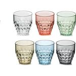 Bicchieri colorati plastica