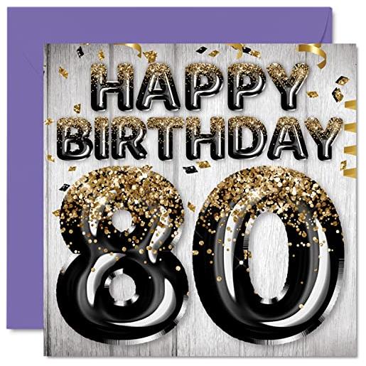 Biglietto D'auguri 18 Anni Con Scritta Surprise | Formato 15x15 Cm Con Busta Bianca - 4