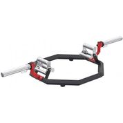 2 Paia Dadi Esagonali Per Bilanciere 2,5 Cm | Morsetti A Vite Antiscivolo In PVC Per Manubri E Sollevamento Pesi Fitness