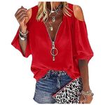 Blusa nera donna elegante