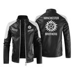 Bomber ecopelle uomo