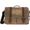 Borsa canvas e cuoio