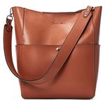 Borsa secchiello cuoio