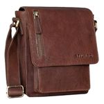 Borsello uomo cuoio stile vintage