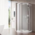 Box doccia semicircolare 80x80