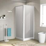 Box doccia vetro piumato