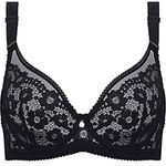 Bralette pizzo nero