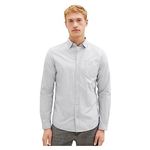 Camicia a righe uomo slim fit