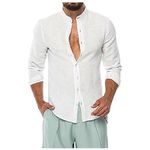 Camicia bianca uomo slim fit
