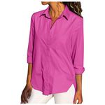 Camicia fucsia donna