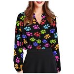 Camicia hawaiana donna