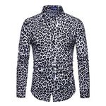Camicia leopardata uomo