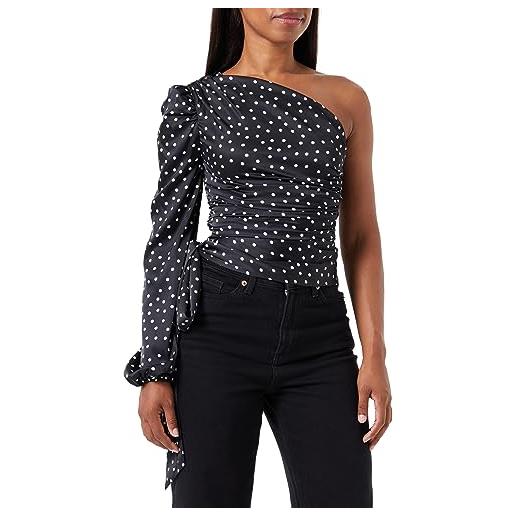 Camicia Donna Cotone A Righe Manica Corta Scollo V Elegante E Casual