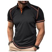 Camicia nera uomo slim fit