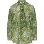 Camicia verde donna