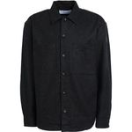 Camicie flanella uomo tinta unita