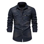 Camicie uomo slim fit elasticizzate