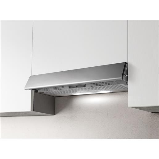 Baraldi Cappa Sottopensile Swing 01SWI060STFC Larghezza 60 cm colore Inox  satinato