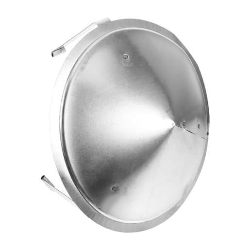 Comignolo,Cappuccio Per Camino,Fumaiolo,Comignolo Antivento Antipioggia Per Camino Terminale Canna Fumaria Cappello Scarico Fumi Copertura Camino A Pellet Stufa ( Size : D30cm*50cm/11.81in*19.69in