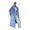 Cappotto azzurro donna