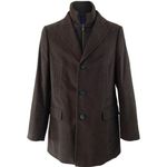 Cappotto con pettorina uomo