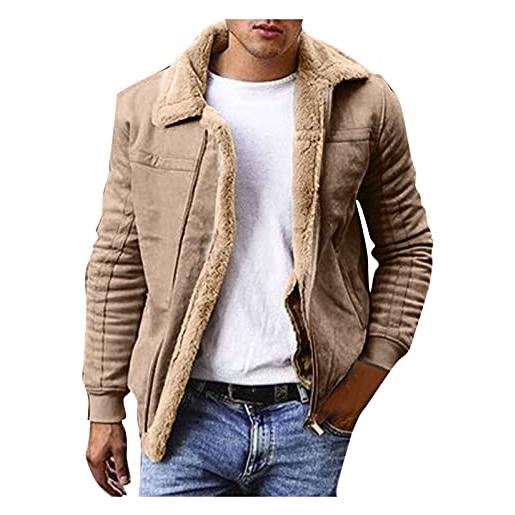 Geneico Cappotto Da Uomo Tench Invenale In Lana Lungo Slim Fit