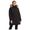 Cappotto nero donna elegante