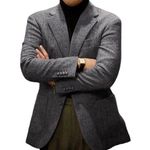 Cappotto Tweed uomo