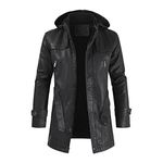 Cappotto uomo collo pelliccia