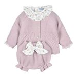 Cardigan neonato bianco