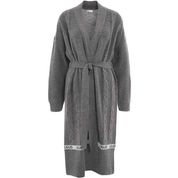 Cardigan grigio donna