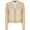 Cardigan lurex oro donna