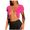 Cardigan rosa donna