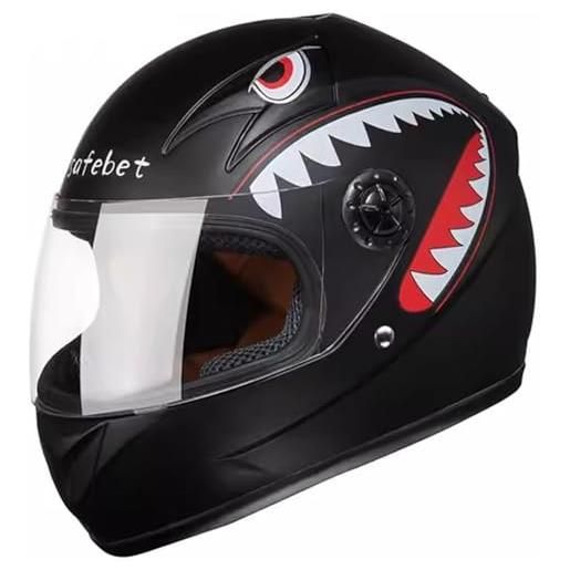 Casco Motocross Integrale Per Bambini E Adulti - Taglie S A XL, Con Visiera Regolabile, Omologato ECE/DOT, Per Quad E Fuoristrada