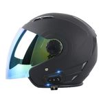 Casco moto con bluetooth
