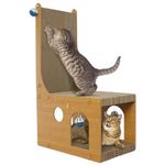 Casetta di cartone per gatti