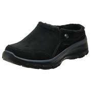 CUSHIONAIRE Ciabatte Prescott Donna In Pelle Vegana – Con Memory Foam, Taglie Forti, Bone 38 EU