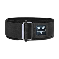 Gorilla Wear Cintura Lombare In Pelle Imbottita 4 Pollici – Supporto Massimo Per Powerlifting E Bodybuilding