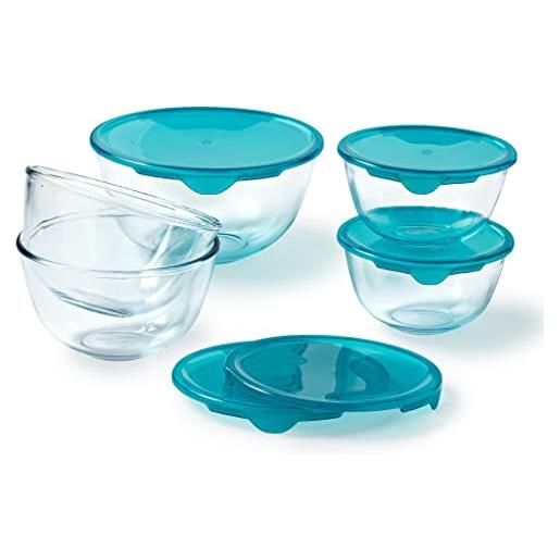 Set 5 Ciotole Petri In Vetro Con Coperchio - &Oslash;50mm, Sterilizzabili | Per Laboratorio O Acquario