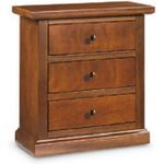 Comodino legno massello