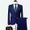 Completo uomo blu scuro