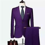 Completo viola uomo