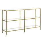Consolle oro moderna